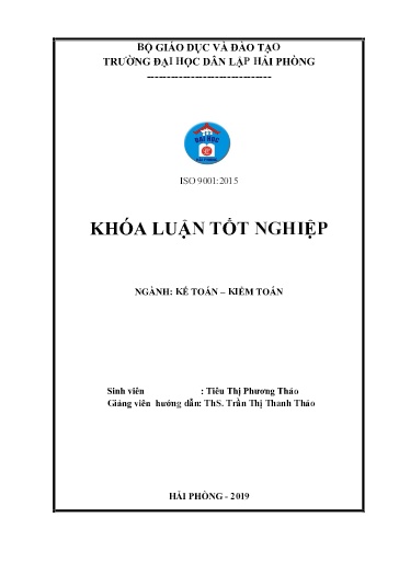 Đề tài Hoàn thiện công tác kế toán hàng hoá tại công ty TNHH Sản xuất và thương mại Mỹ Tín