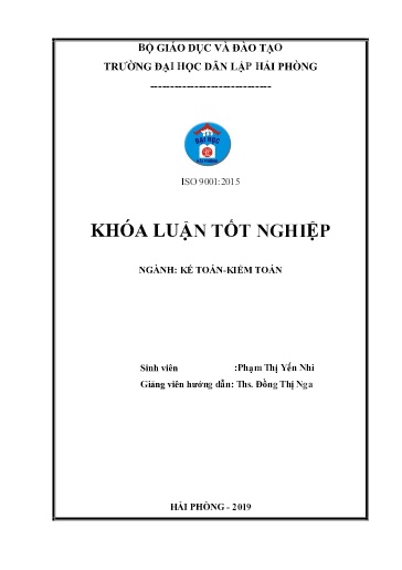 Luận án Hoàn thiện công tác kế toán doanh thu, chi phí và xác định kết quả kinh doanh tại công ty TNHH CTA Việt Nam