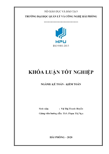 Luận án Hoàn thiện công tác kế toán doanh thu, chi phí và xác định kết quả kinh doanh tại công ty Cổ phần Tập đoàn xây dựng Bạch Đằng