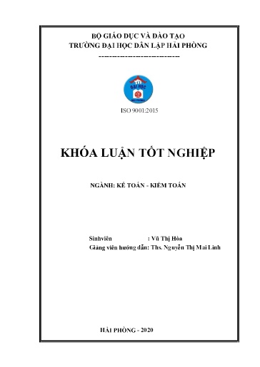 Luận án Hoàn thiện công tác kế toán doanh thu, chi phí và xác định kết quả kinh doanh tại công ty TNHH sản xuất và dịch vụ thương mại quốc tế Nasi
