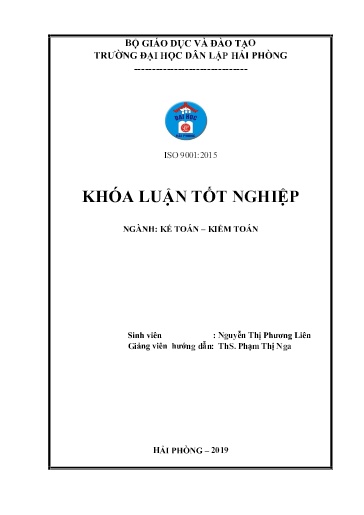 Luận án Hoàn thiện công tác kế toán tiền lương và các khoản trích theo lương tại công ty cổ phần bến Container Tân Cảng 128
