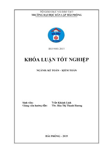 Luận án Hoàn thiện công tác lập và phân tích báo cáo tình hình tài chính tại công ty TNHH CTA Việt Nam