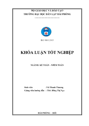Luận án Hoàn thiện tổ chức kế toán doanh thu, chi phí và xác định kết quả kinh doanh tại công ty Cổ phần Tuấn Vân
