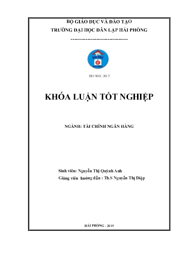 Luận án Một số biện pháp cải thiện tình hình tài chính tại xí nghiệp bảo đảm an toàn hàng hải Đông Bắc Bộ